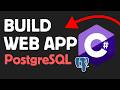 Build a Web Application with C# and PostgreSQL | ASP.NET Core Beginner Guide