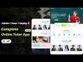 Build and Deploy Complete Responsive Online Learning Platform - Online Tutor App using React JS