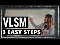 Easy VLSM Subnetting | Step by step VLSM