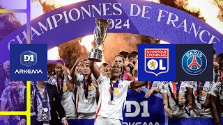 HIGHLIGHTS | Olympique Lyonnais vs. PSG (Division 1 Arkema 2023-24)