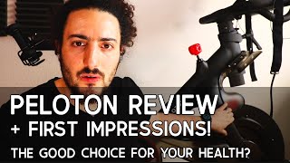 PELOTON Review and first impressions: The good choice for your health? (2020)