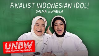SIAPA-KAH YANG AKAN MENANG INDONESIAN IDOL?? SALMA VS NABILA | #UNBW