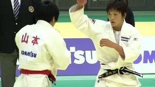 JUDO 山本杏 × 宇髙菜絵 57kg決勝 講道館杯2012-1111