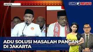 Tiga Paslon Adu Solusi Masalah Pangan di Jakarta - Sindo Today 29/10