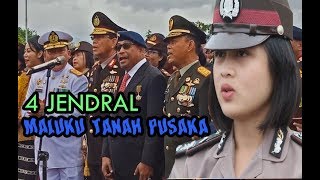 4 JENDRAL MALUKU NYANYIKAN LAGU  \