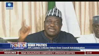 APC Leaders, Gov Ortom Exchange Words Over Local Govts Admin In Benue