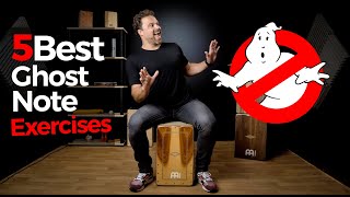 5 BEST Ghost Note Exercises on Cajon - Cajon Lesson