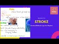 Stroke | MedNotes