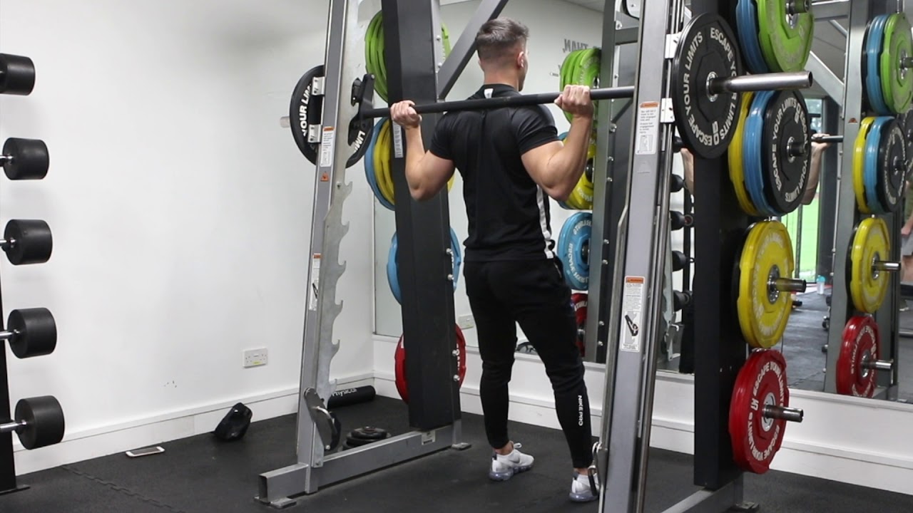 PROGRAM 10 SMITH MACHINE SQUAT - YouTube