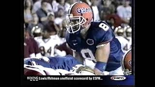 2001   Florida State Seminoles  at  Florida Gators   Week 11