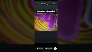 Numbers Band -9