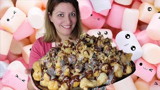 Donuts with syrup and melted chocolate | Juicy, mouth-watering and delicious