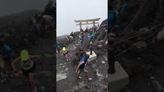 2018 富士登山競走山頂コース ゴール制限時間間際の攻防　#富士登山競走