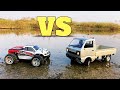 Wltoys a979 B vs WPL D12 RC Truck | RC Car 70 KM/h | Wltoys RC Car