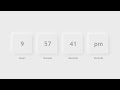 Create a Digital Clock Using HTML, CSS, JavaScript in हिन्दी