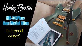 HARLEY BENTON 35 PLUS -gun metal blue fall 2023