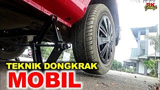 CARA MENDONGKRAK MOBIL YANG BENAR DAN MUDAH !!