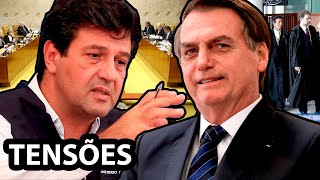 Bolsonaro acirra tensão com Mandetta e STF quer por limites no presidente