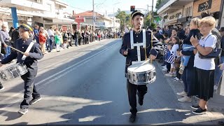 Φιλαρμονική Ορχήστρα Πανοράματος: Παρέλαση 28/10/2024 - Ταμπούρο - Σωτήρης Ρωμανίδης