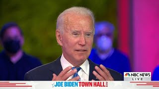 Biden hoped Trump would send right message after Covid-19 treatment