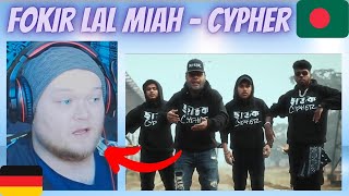 🇧🇩 CYPHER - Fokir Lal Miah, Fraze Khan, HeadMaster, MRDS, MAH1 | GERMAN Rapper reacts