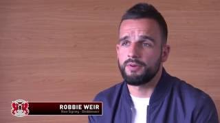 SIGNING: New Leyton Orient midfielder Robbie Weir on joining the O's