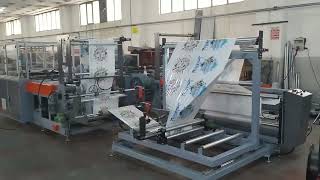 ÖZM 850 TLX (with Folding)  REINFORCED PATCH HANDLED BAG MAKING MACHINE