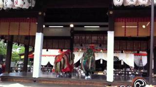 京都・祇園祭 奉納獅子舞 2011