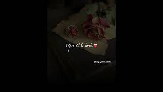 तेरा दिया गुलाब 🌹 Rose day special ✨ Whatsapp Status Shayari #roseday #valentineday #shorts