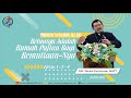 Ibadah GKMI Ebenhaezer | 11 Juli 2021 | Keluarga Adalah Rumah Pujian | Pdt. Daniel Kurniawan, MAPT