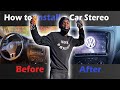 How to Install a Car Stereo for Volkswagen Jetta !