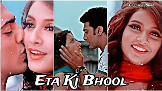 Bengali romantic song | WhatsApp status | Eta Ki Bhool | 4k HD Efx status video | Dev & Suboshree