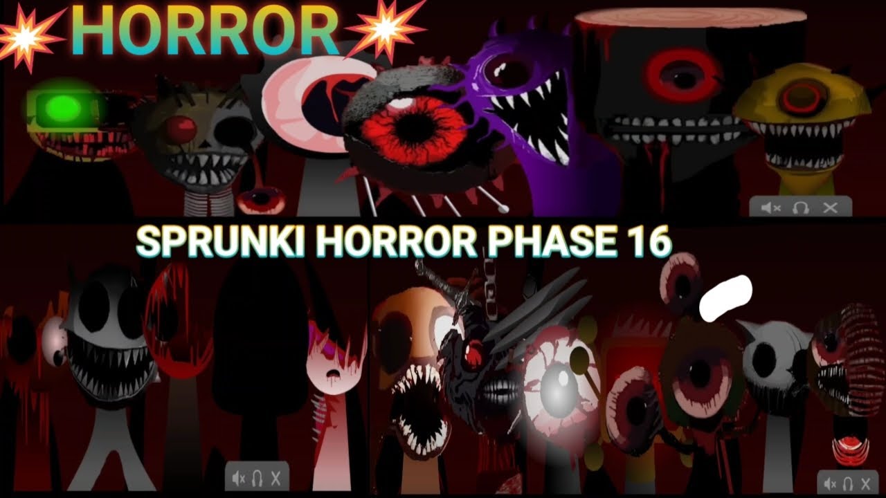 рџ ґmenyeramkan рџ ґ Sprunki Horror Phase 16 рџ ґ Youtube