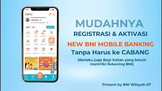 BNI Mobile Banking Aktivasi \u0026 Registrasi Instan