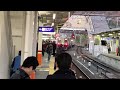 東武鬼怒川線鬼怒川温泉駅回送列車発車シーン