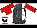 Loowoko 50L Hiking Backpack With Rain Cover (Review)