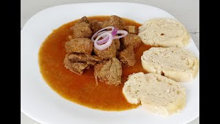 Como hacer GOULASH A LA CHECA /Fácil .