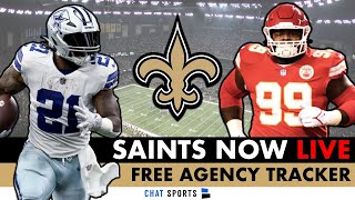 Saints Now: Live NFL Free Agency News & Rumors + Q&A w/ Trace Girouard (March, 15th)