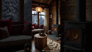 Unwind In A Charming Cabin: Get Cozy By The Fireplace