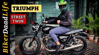 2021 Triumph Street Twin BS6 | Detailed Features \u0026 Ride Review | BikerDaadLife