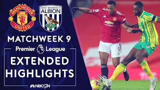 Manchester United v. West Brom | PREMIER LEAGUE HIGHLIGHTS | 11/21/2020 | NBC Sports
