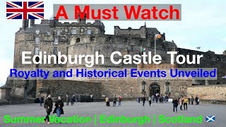 Life in UK | A Visit To The Magnificent Edinburgh Castle |History Unveiled | Scotland🏴󠁧󠁢󠁳󠁣󠁴󠁿