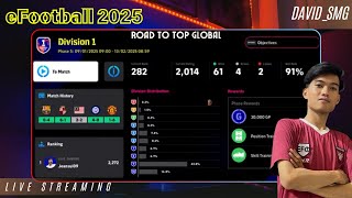 PUSH TOP GLOBAL, FOKUS CARI WINSTREAK MALAM INI !! eFootball 2025