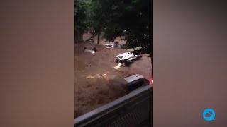 Catastrophic flooding in Germany and Belgium