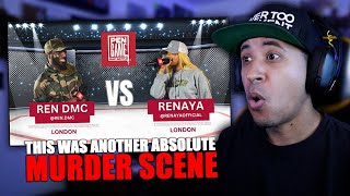 REN DMC Vs RENAYA | PenGame Rap Battle (Reaction)