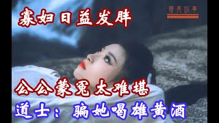 【民间鬼故事】寡妇日益发胖，公公蒙冤太难堪，道士：骗她喝雄黄酒