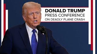 LIVE: President Trump speaks after deadly Washington, D.C. plane crash