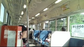 【JR大糸線】信濃大町～有明間、左側車窓  Shinano-omachi  Ariake