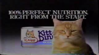 9 Lives Kitten Dinners - Kittens as Babies + Morris (1989)