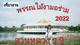 ชมงานพรรณไม้งามอร่ามสวนหลวง ร.9 2022 พร้อมการแสดงพลุ